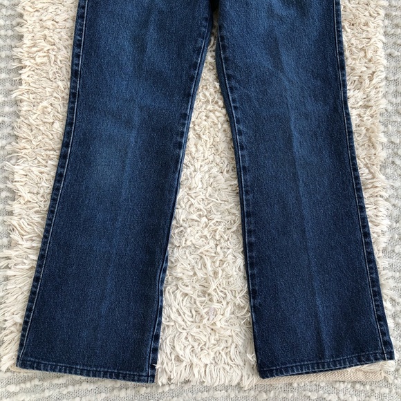 SOLD Vintage Ralph Lauren dark wash flare jeans - Picture 3 of 10